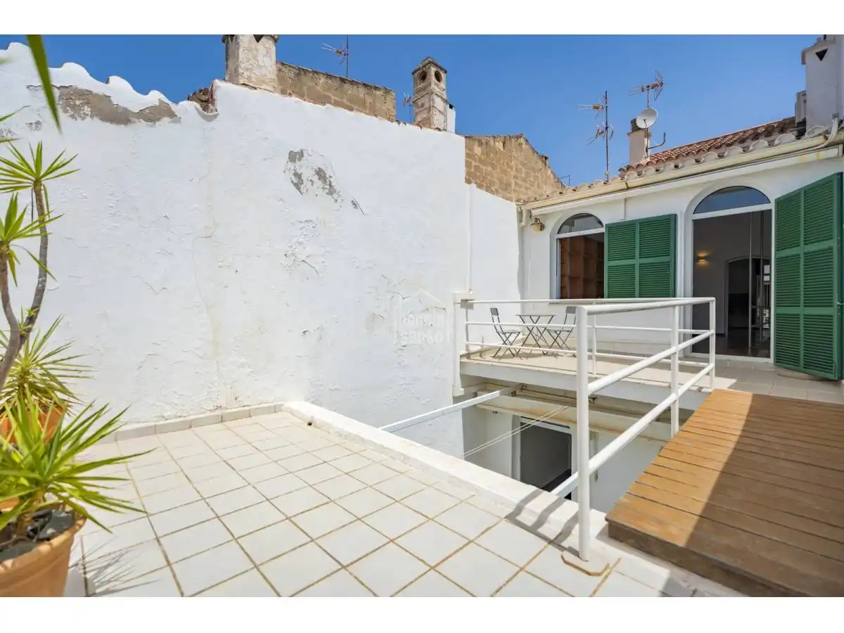 Terraza de Casa o chalet en venta en Maó - Mahón con Calefacción, Terraza y Amueblado
