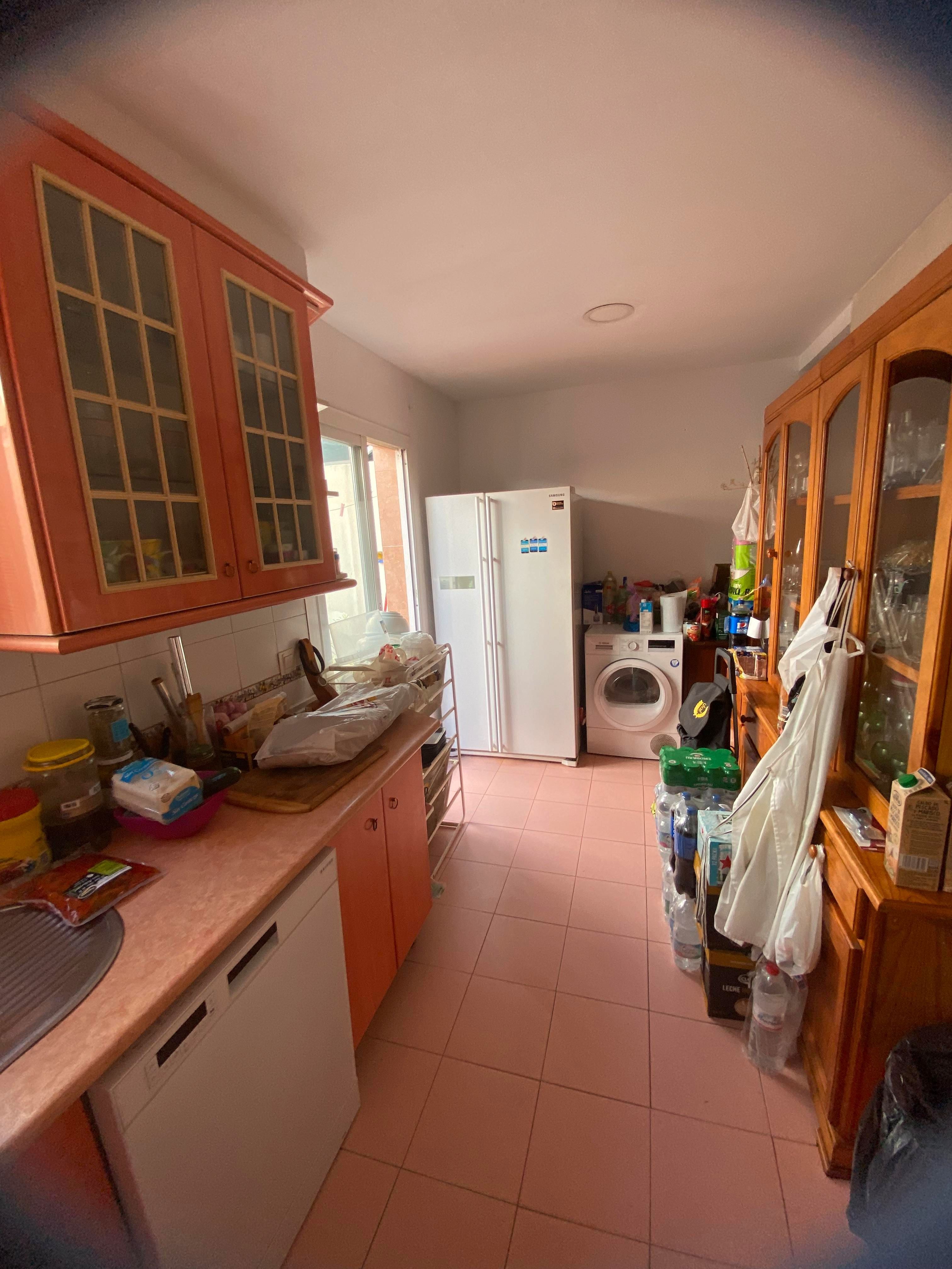 Cuina de Casa o xalet en venda en Málaga Capital amb Terrassa, Traster i Moblat