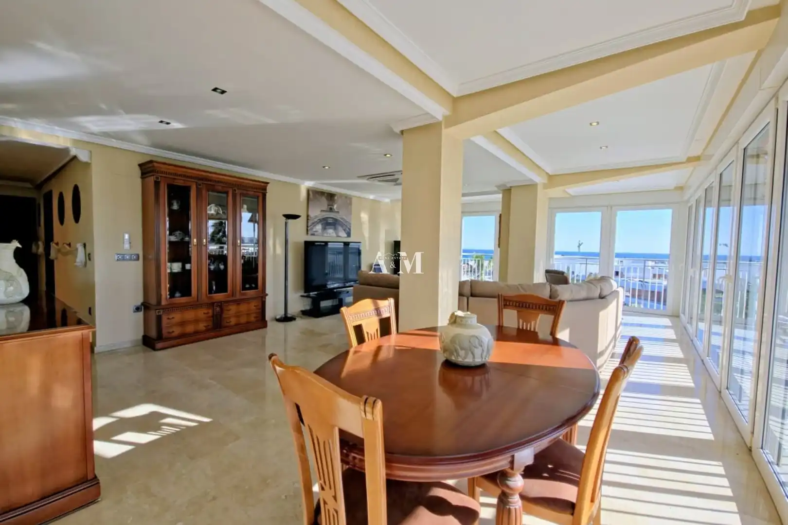 Dining room of Flat for rent in Torrevieja  with Air Conditioner, Heating and Terrace