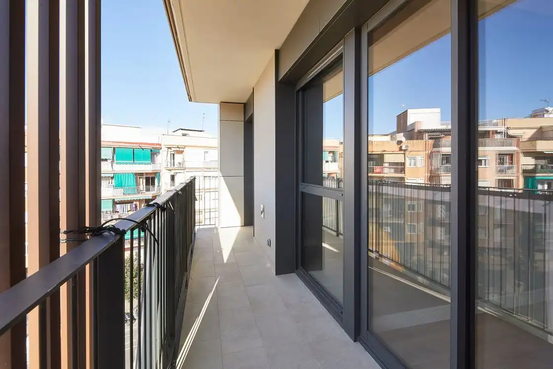 Terrasse von Wohnung zur Miete in Sant Joan Despí mit Klimaanlage, Heizung und Privatgarten