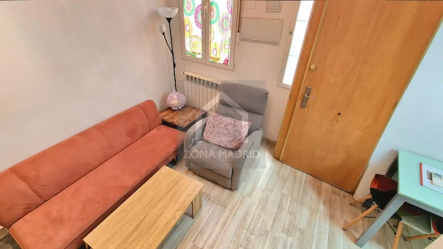 Sala de estar de Piso en venta en Madrid con Aire acondicionado, Terraza y Amueblado