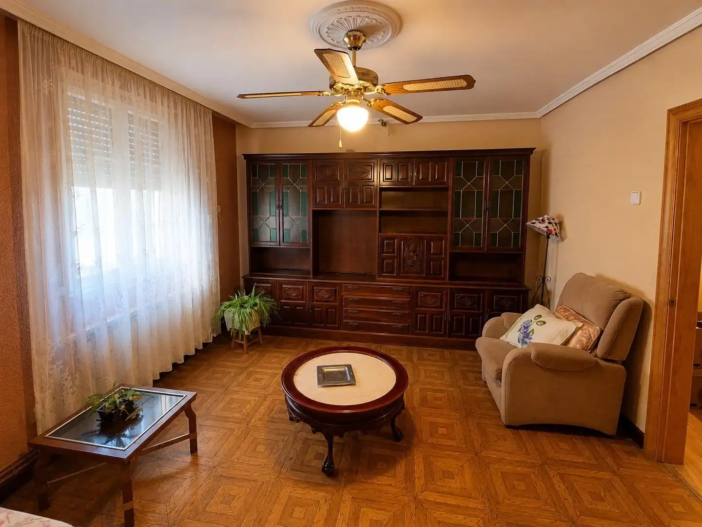 Living room of Flat for sale in Burlada / Burlata  with Heating