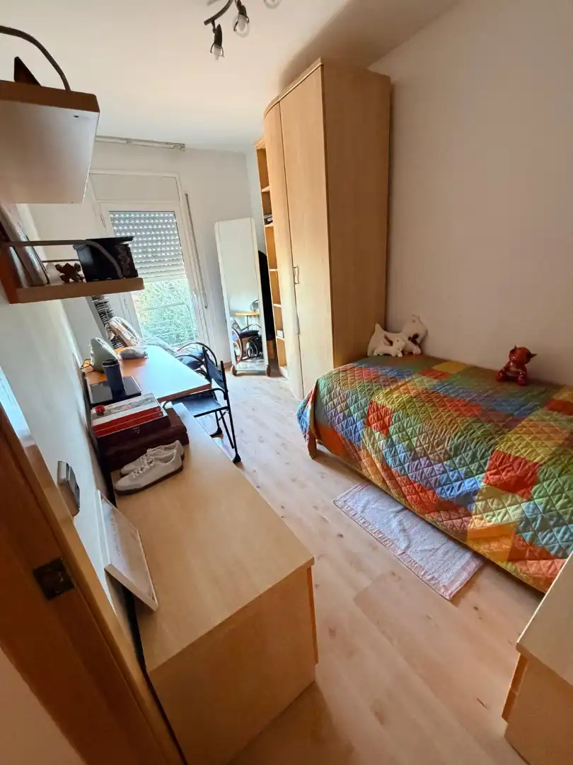 Dormitori de Casa adosada en venda en Malgrat de Mar amb Aire condicionat, Calefacció i Jardí privat