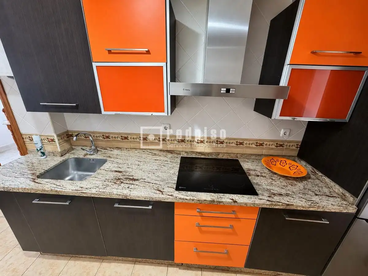 Küche von Wohnung zur Miete in Torremolinos mit Klimaanlage, Terrasse und Möbliert