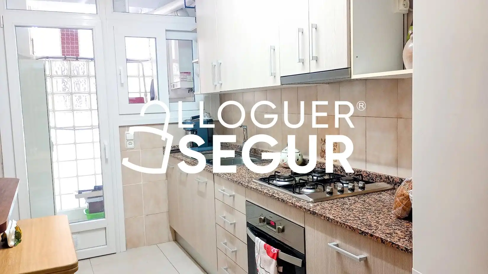 Küche von Wohnung zur Miete in Castelldefels mit Klimaanlage, Heizung und Terrasse