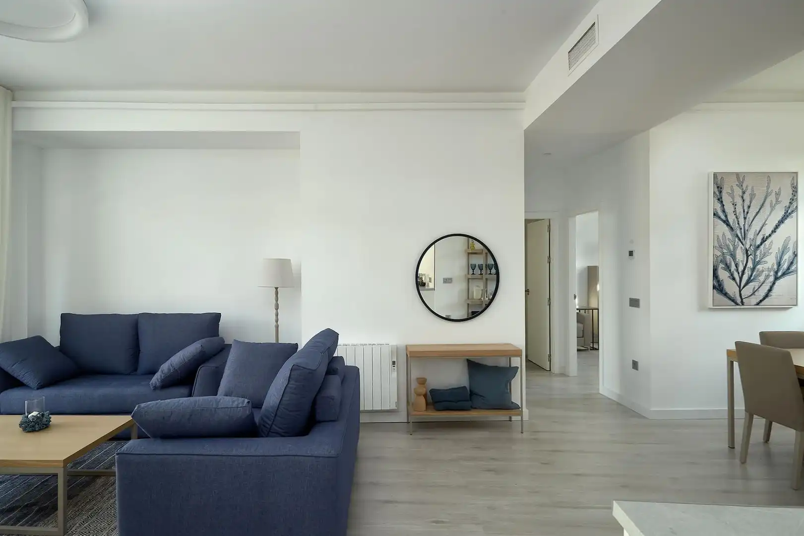 Wohnzimmer von Erdgeschoss zum Verkauf in Vera mit Klimaanlage, Heizung und Privatgarten
