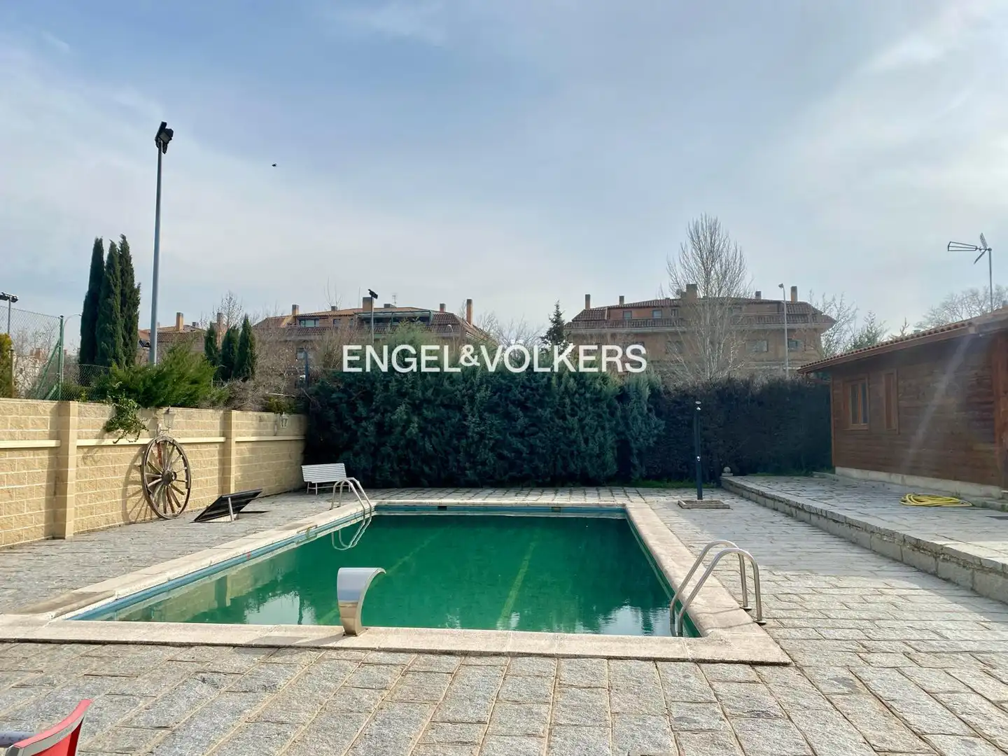 Swimming pool of Houses for sale in Madrid  with Heating, Private garden and Terrace
