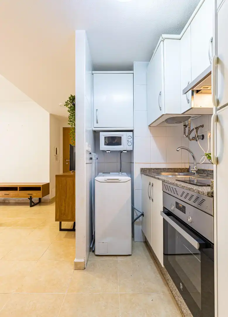 Cuina de Apartament en venda en Murcia amb Aire condicionat i Moblat