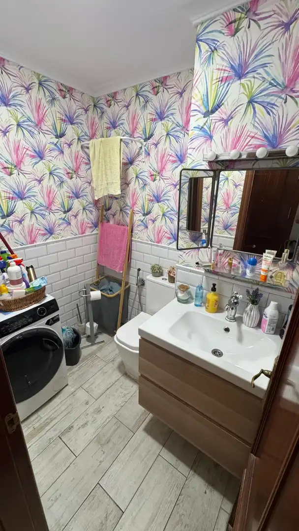 Bathroom of Flat for sale in Rincón de la Victoria  with Air Conditioner and Storage room
