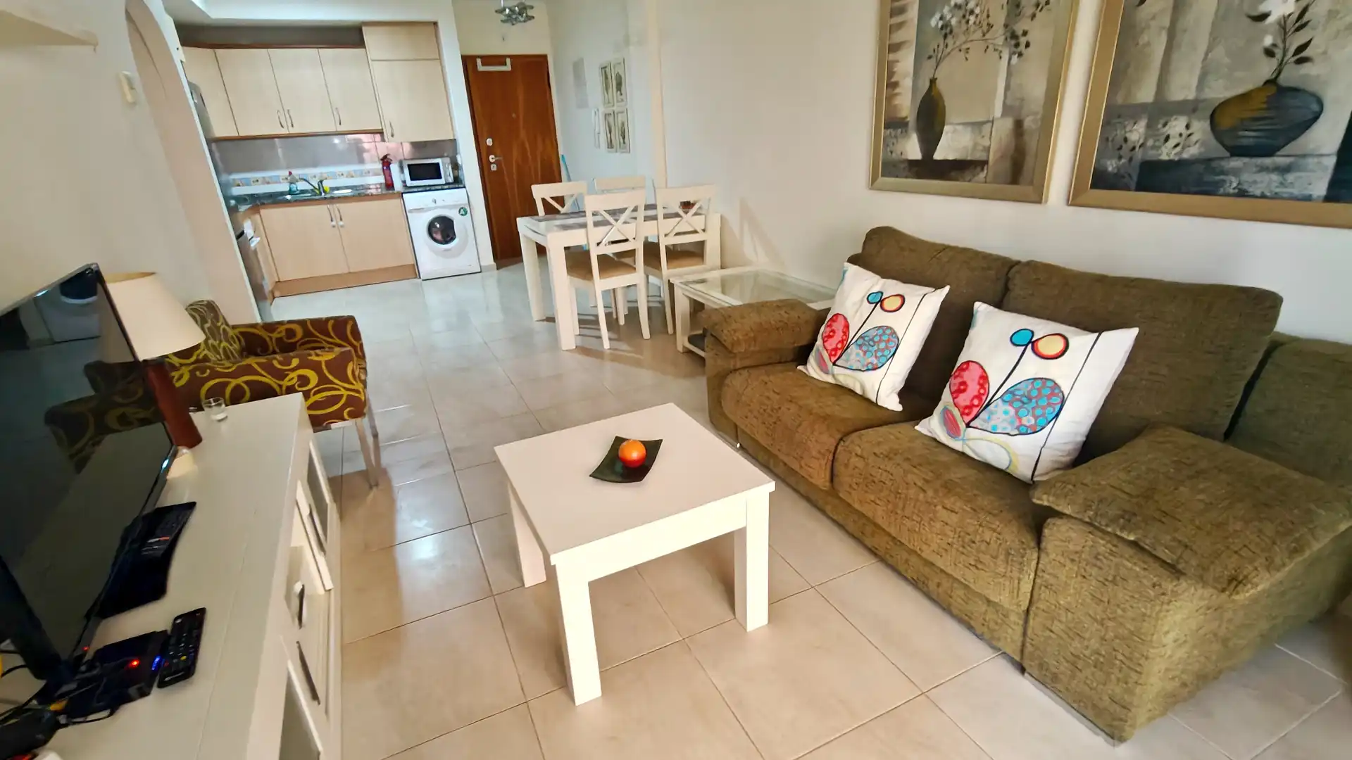 Sala d'estar de Apartament en venda en Los Alcázares amb Aire condicionat, Calefacció i Terrassa