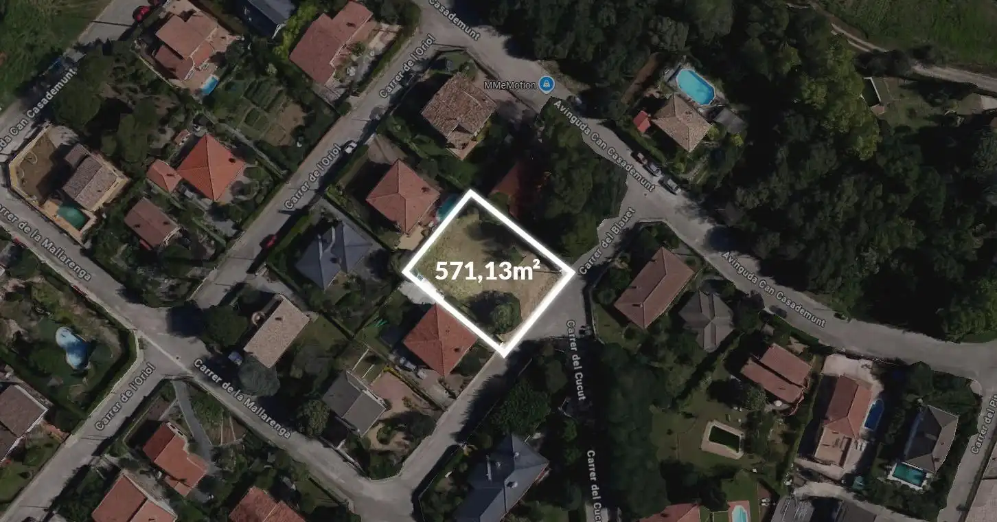 Wohnbaugrundstück zum Verkauf in Calle Cànoves Residencial 62