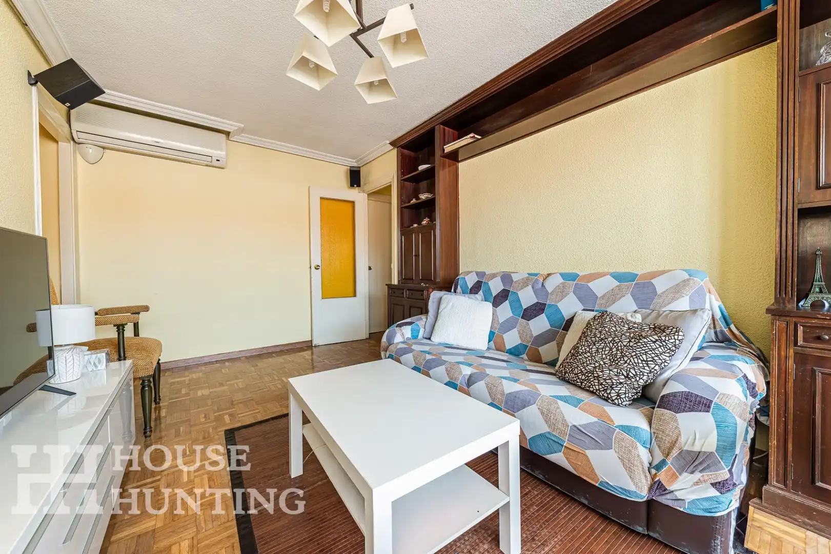 Sala de estar de Piso en venta en Madrid con Aire acondicionado, Calefacción y Parquet