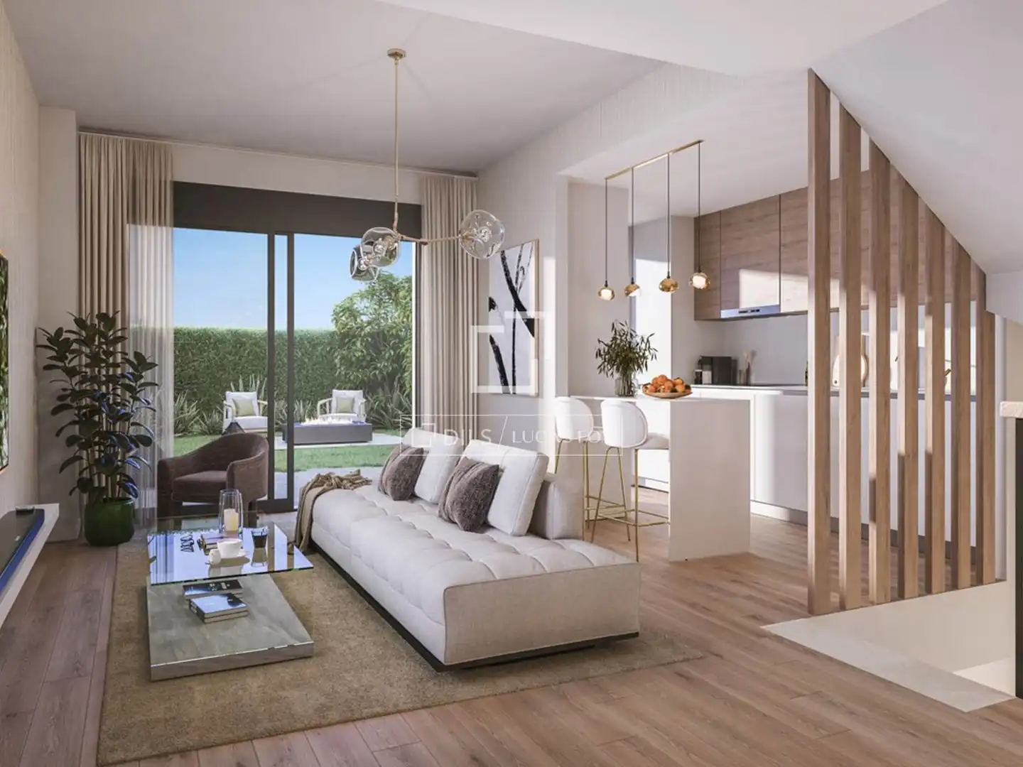 Sala de estar de Casa o chalet en venta en Málaga con Aire acondicionado, Calefacción y Jardín privado
