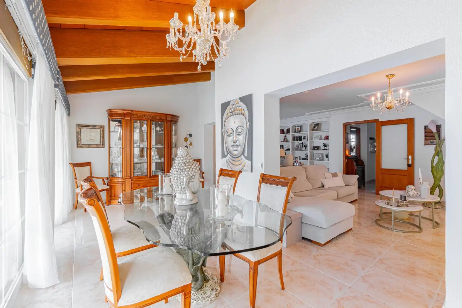 Comedor de Casa adosada en venta en Calvià con Aire acondicionado, Jardín privado y Terraza