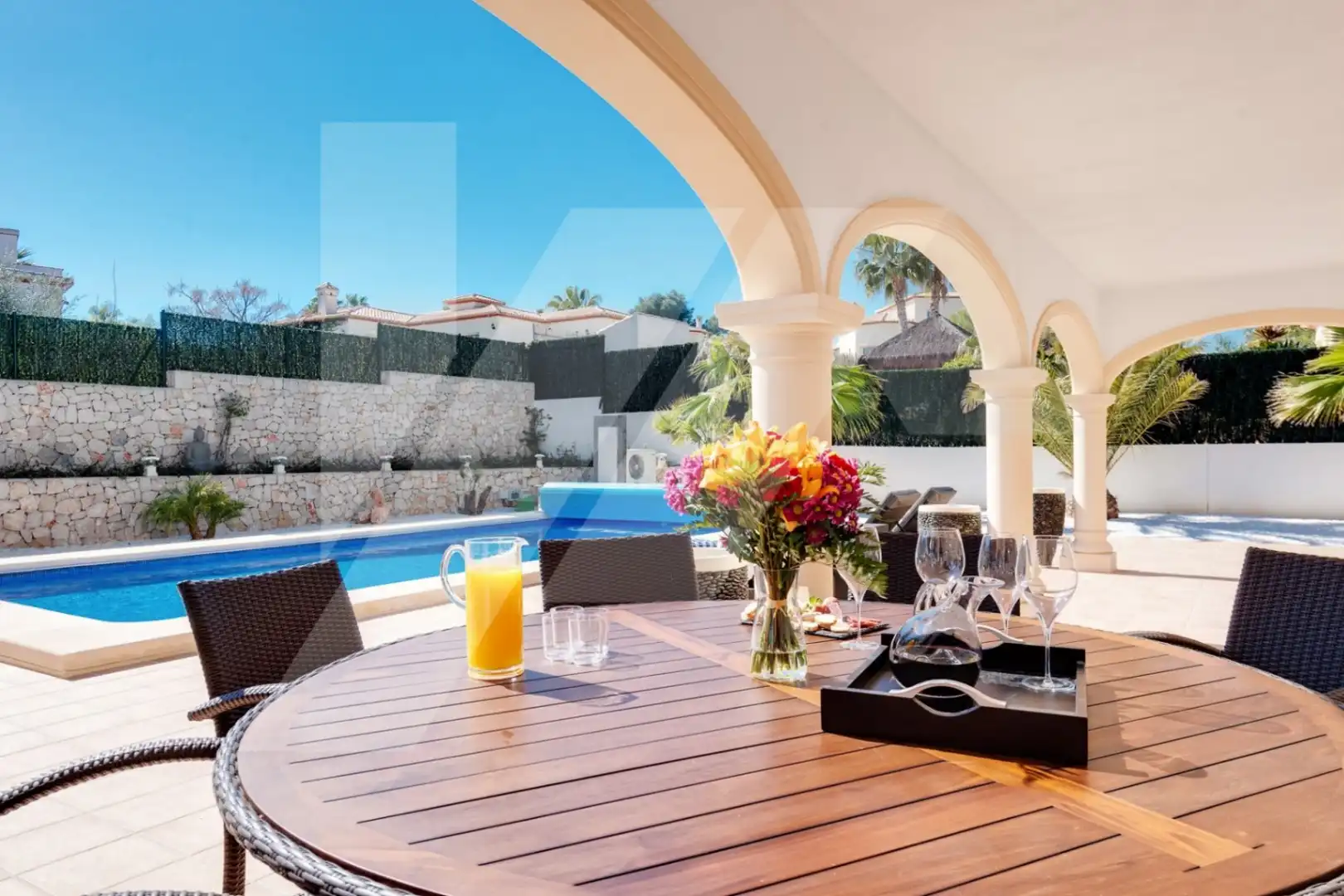 Terrace of Houses for sale in Jávea / Xàbia  with Air Conditioner, Heating and Private garden