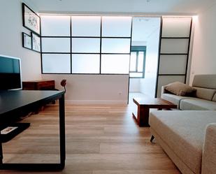 Living room of Flat to rent in  Madrid Capital  with Furnished