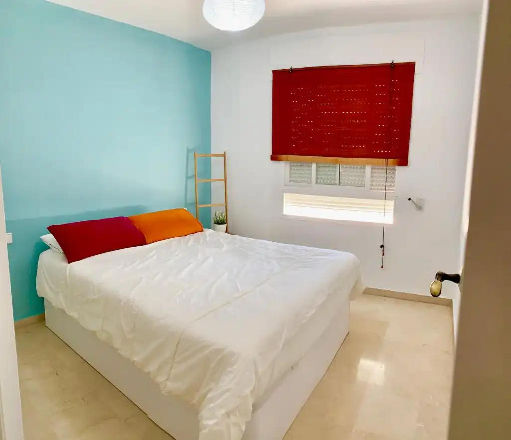 Habitación de Apartamento de alquiler en Málaga con Aire acondicionado, Amueblado y Horno