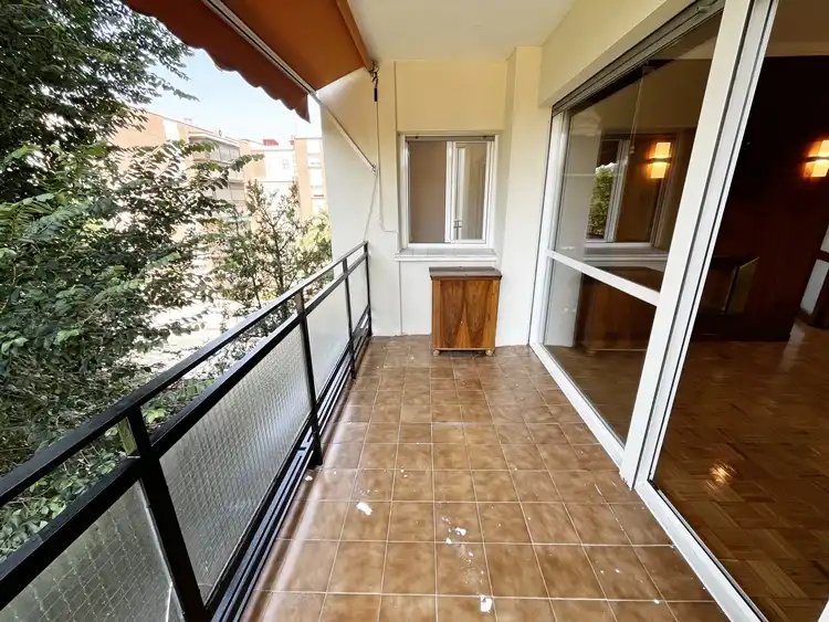 Balcony of Flat for rent in Madrid  with Air Conditioner, Heating and Parquet flooring