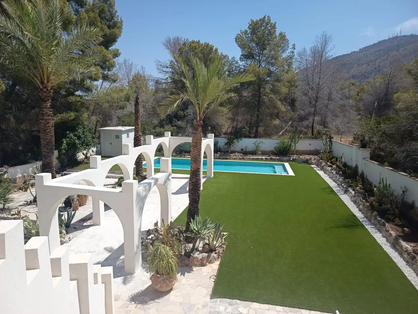 Jardín de Casa o chalet en venta en L'Alfàs del Pi con Aire acondicionado, Jardín privado y Terraza