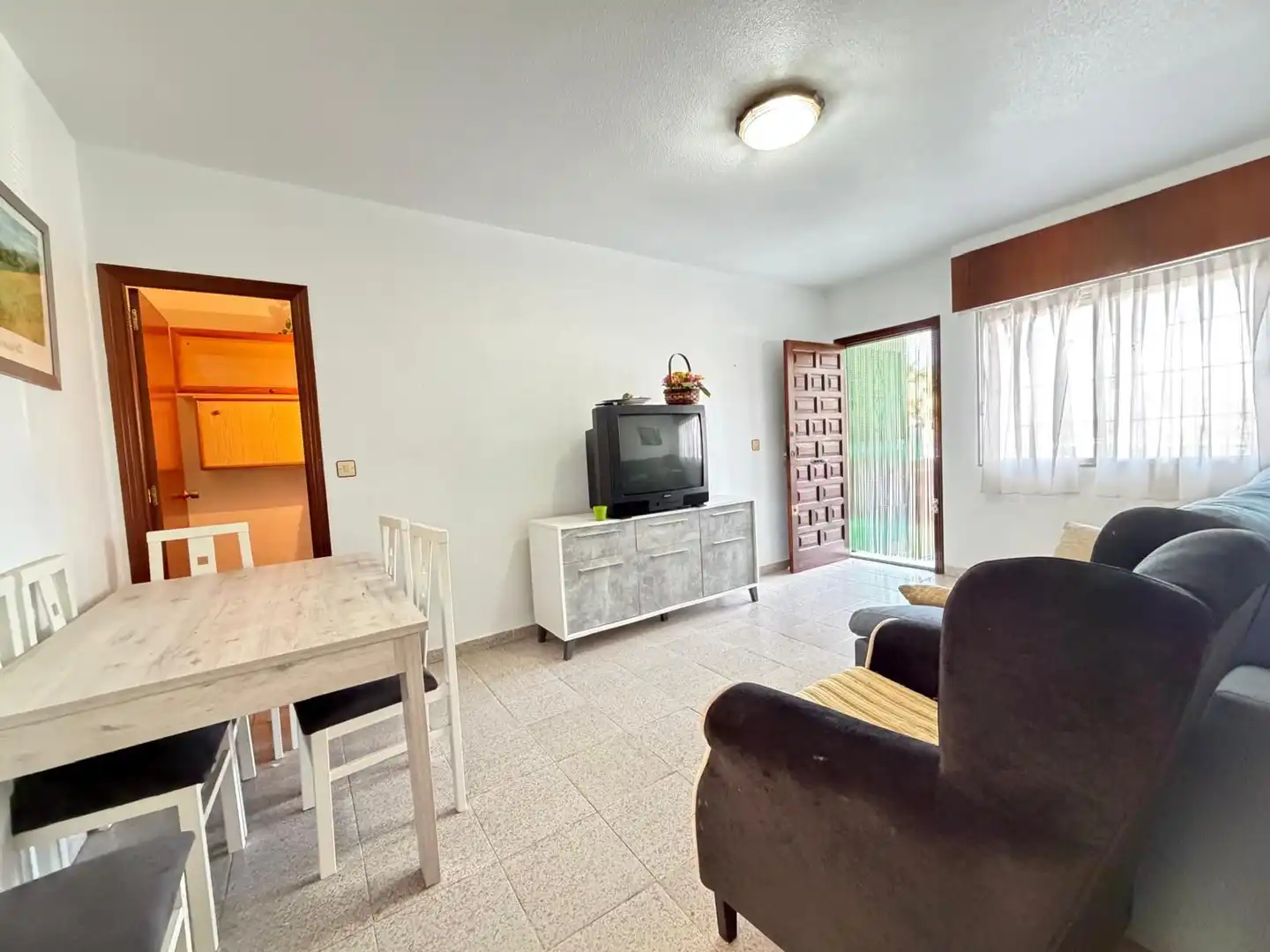 Wohnzimmer von Wohnung zum Verkauf in San Pedro del Pinatar mit Privatgarten und Abstellraum