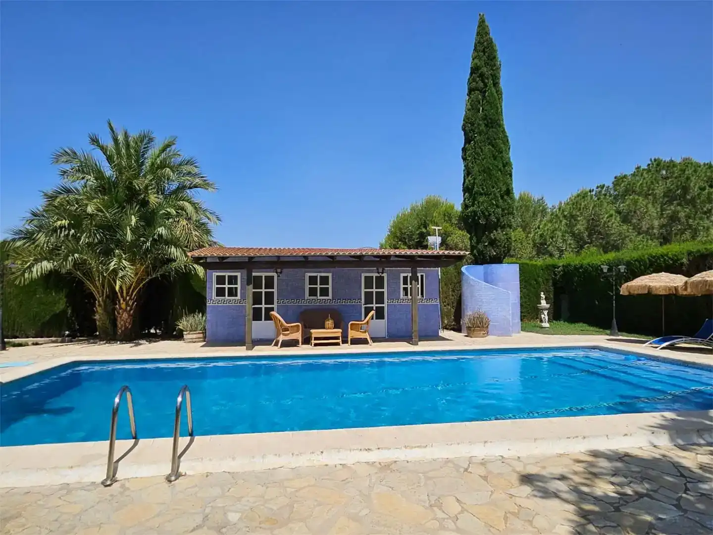 Swimming pool of Houses for sale in Lorca  with Air Conditioner, Swimming Pool and Balcony