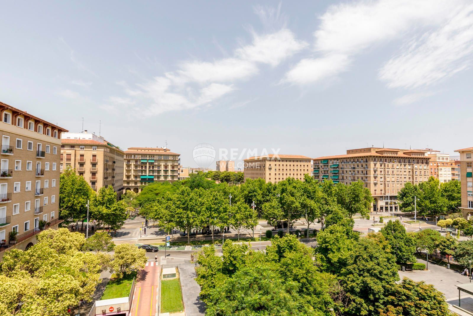 Vista exterior de Pis en venda en  Zaragoza Capital amb Aire condicionat, Calefacció i Terrassa