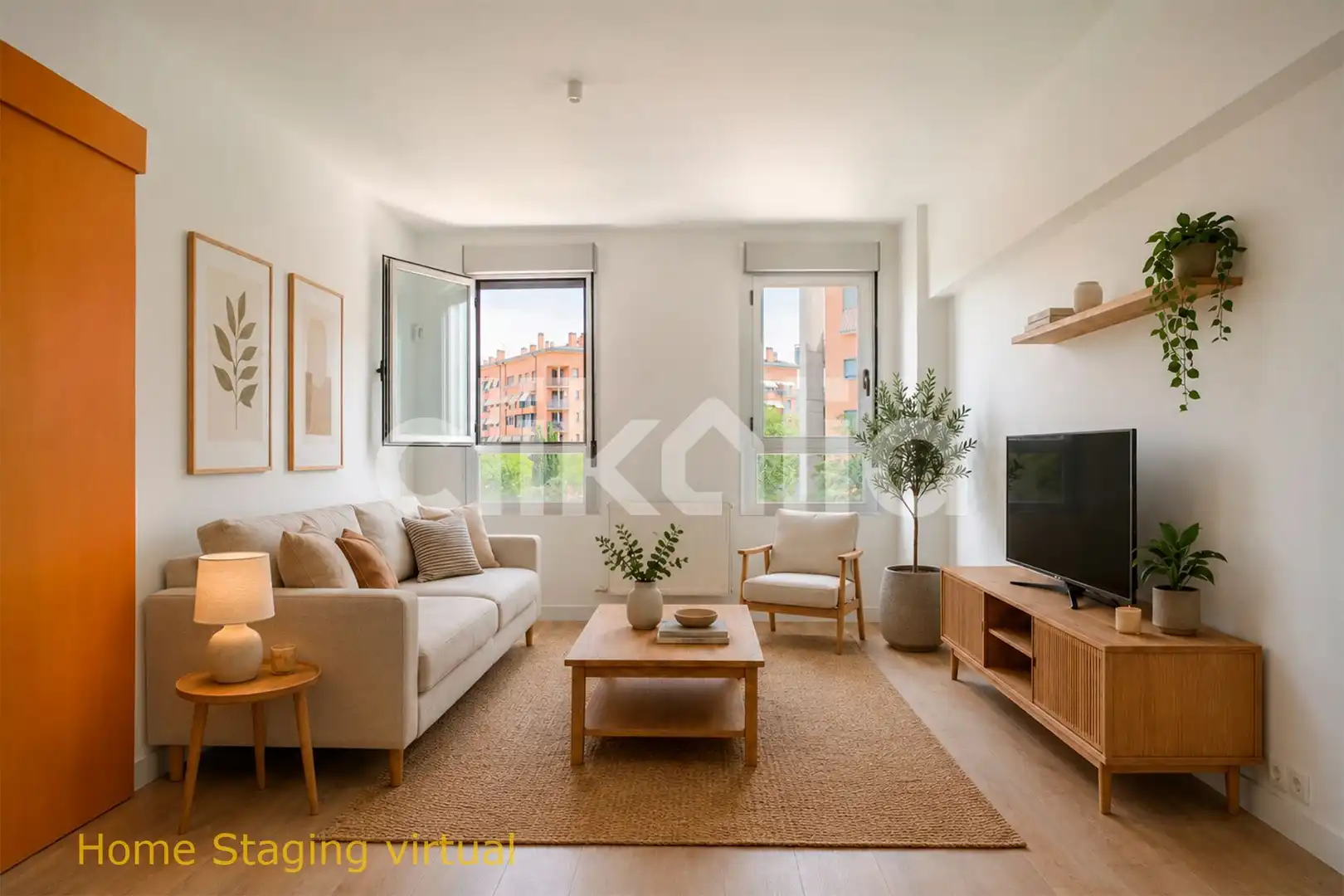 Sala de estar de Piso en venta en Alcorcón con Calefacción y Trastero