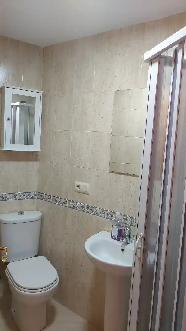Badezimmer von Wohnungen zum Verkauf in Turre mit Klimaanlage