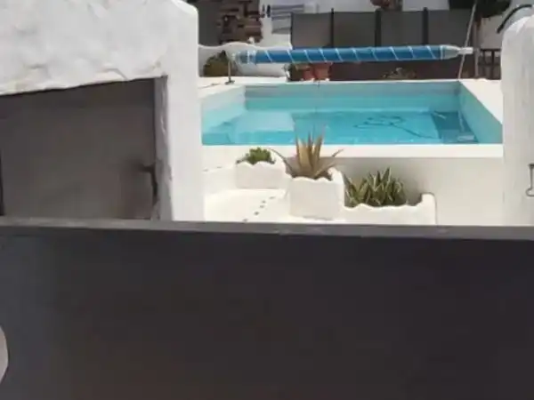 Schwimmbecken von Wohnung zur Miete in San Bartolomé mit Privatgarten, Schwimmbad und Möbliert