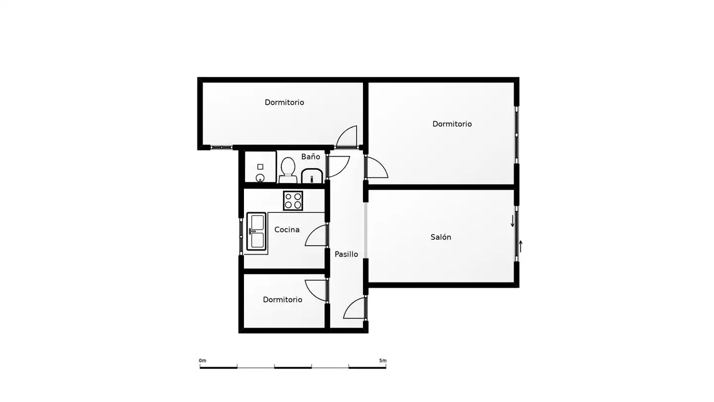 Flat for sale in D'Almansa, Verdum