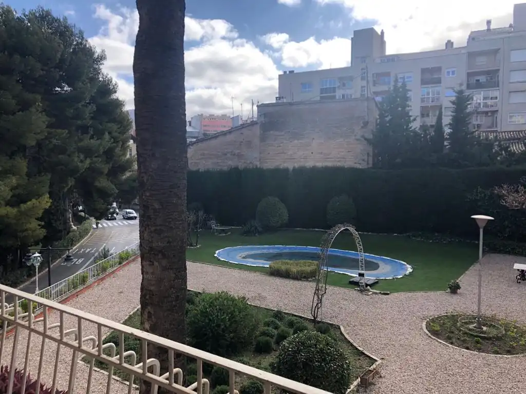 Garden of Houses for sale in Alcoy / Alcoi  with Heating, Private garden and Storage room