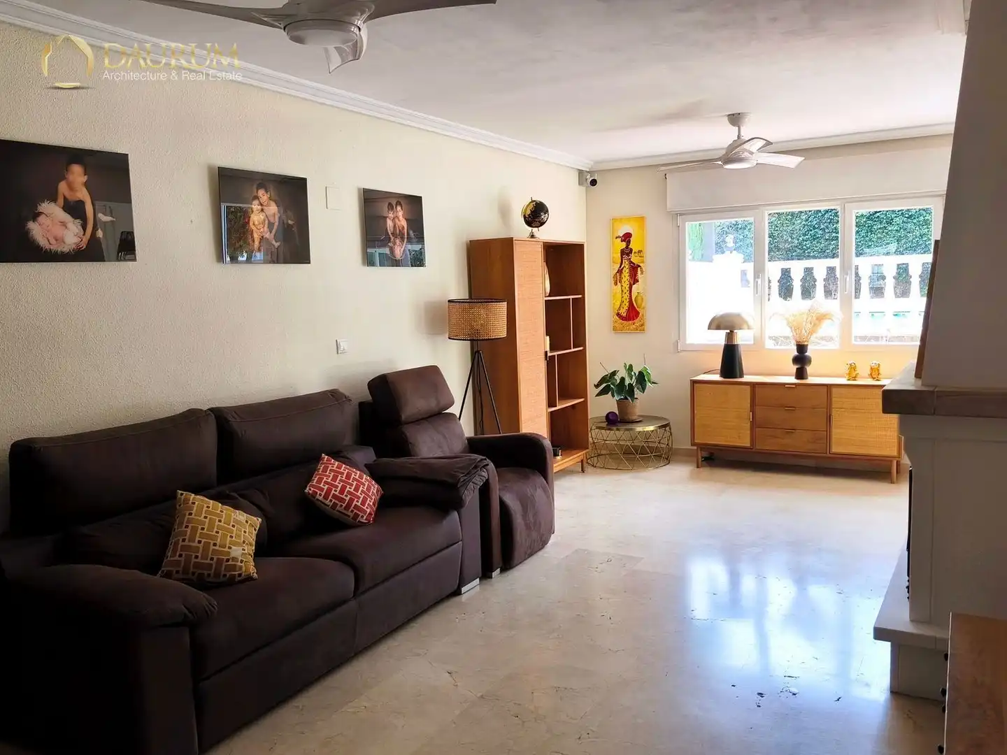 Sala de estar de Casa o chalet en venta en La Nucia con Aire acondicionado, Terraza y Trastero