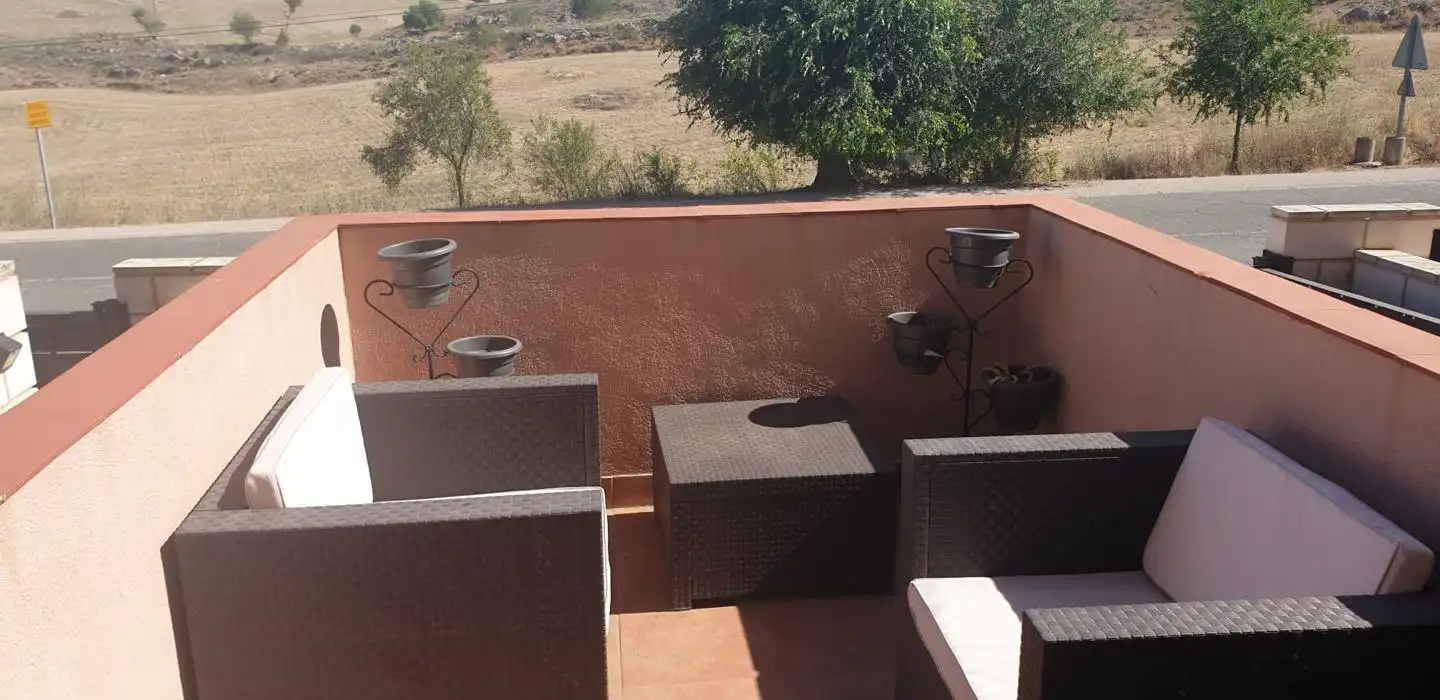 Terraza de Casa adosada en venta en Saelices con Calefacción
