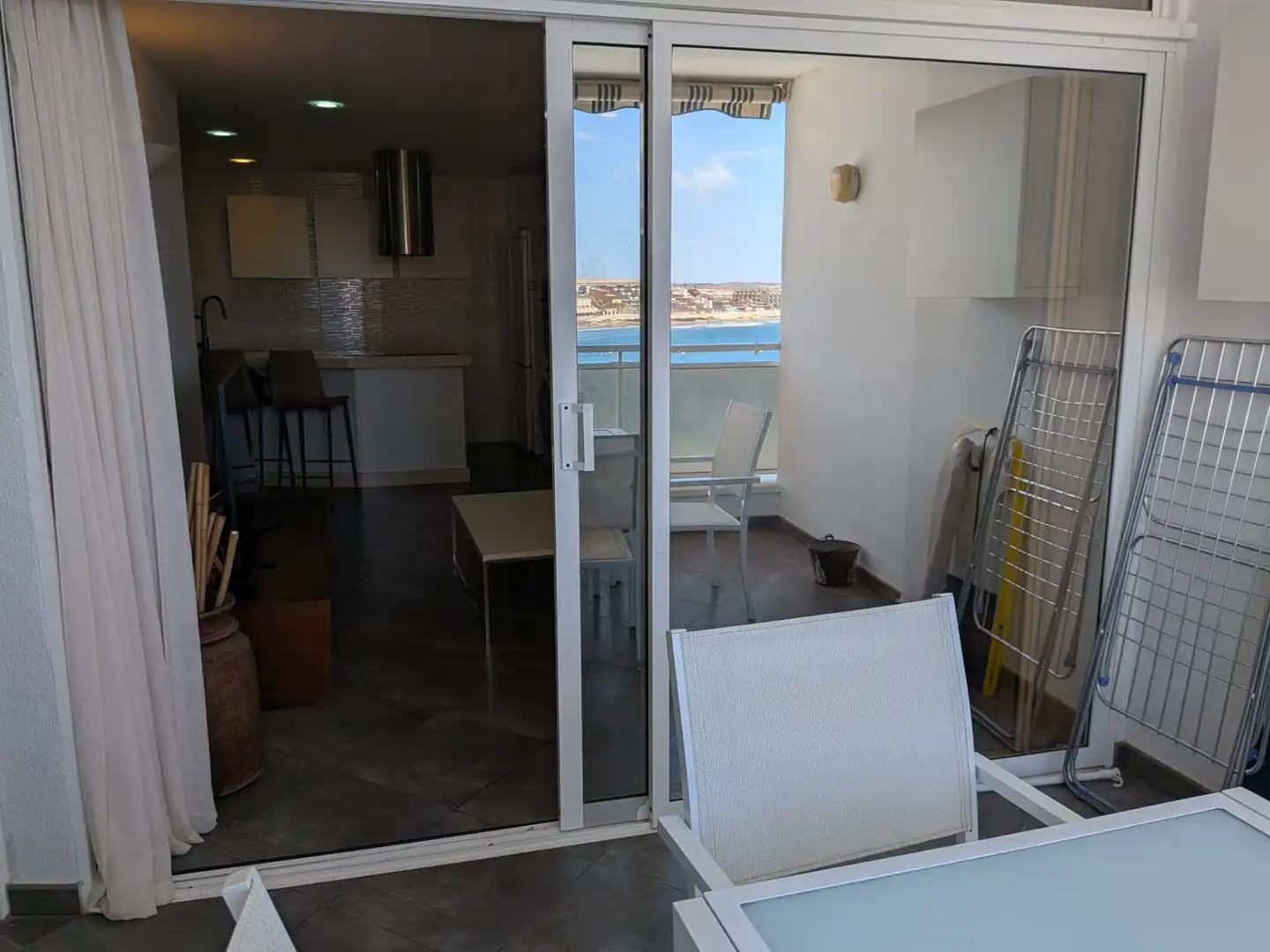 Balcony of Flat for sale in Granadilla de Abona  with Storage room, Furnished and Oven