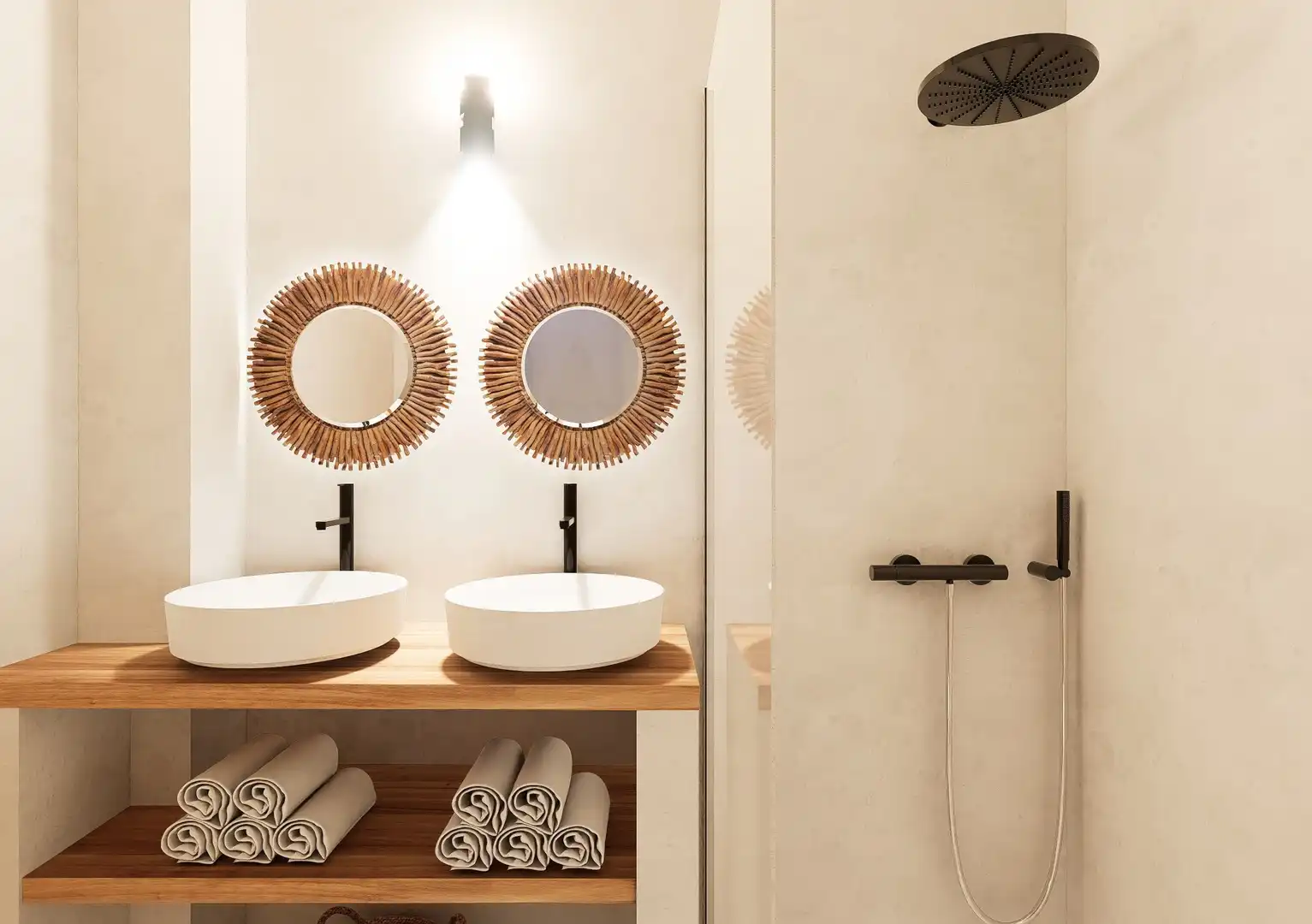 Bathroom of Country homes for sale in Pego  with Air Conditioner, Heating and Terrace