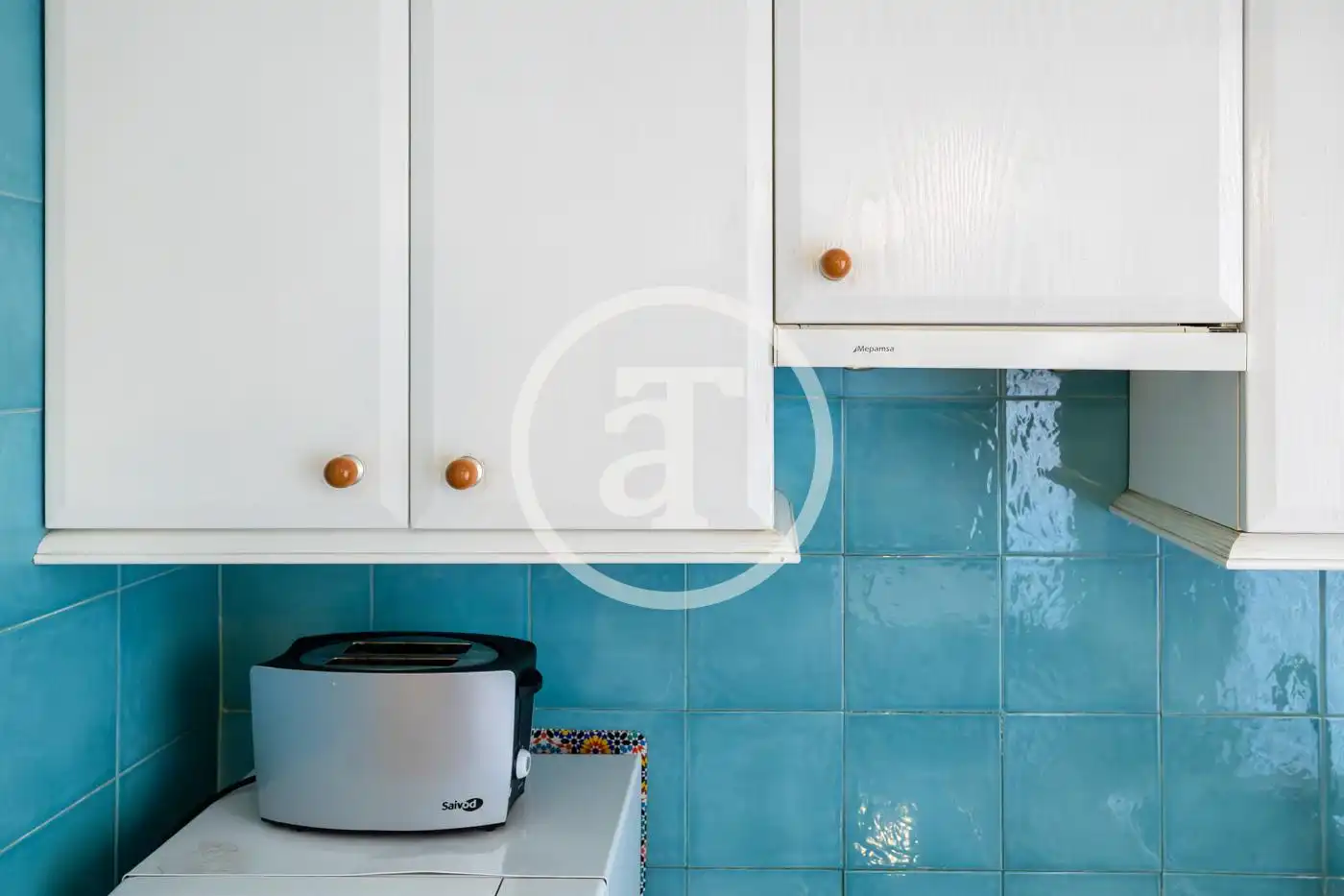 Cocina de Piso de alquiler en Madrid con Aire acondicionado, Calefacción y Amueblado