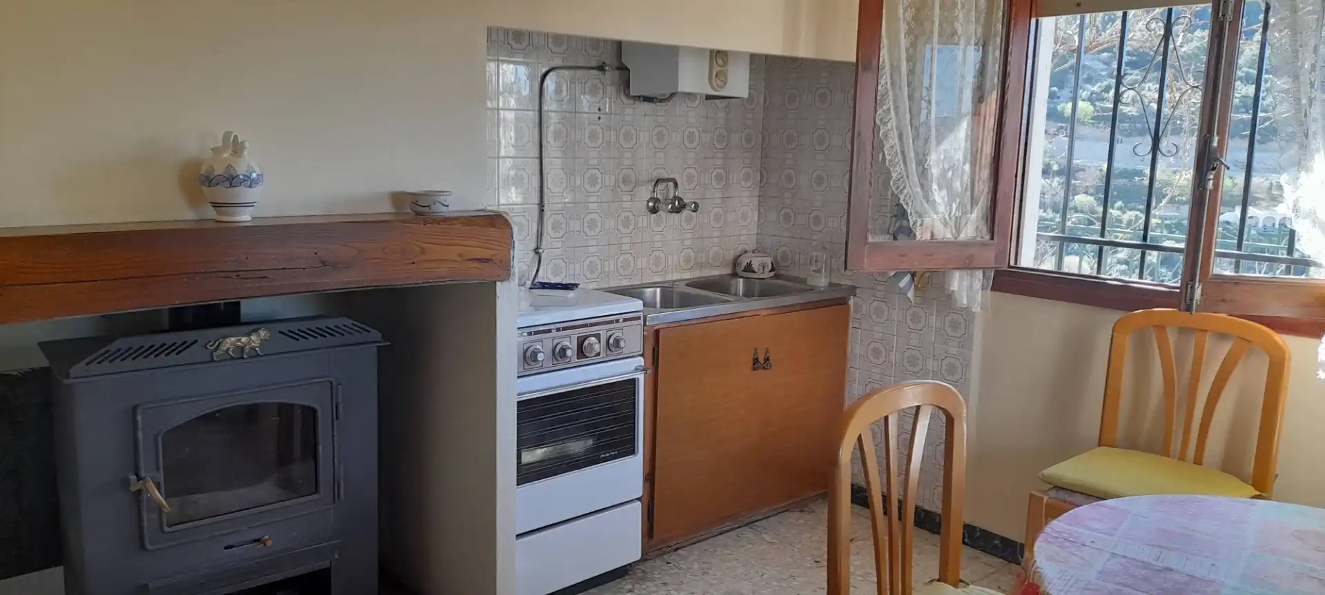 Cocina de Finca rústica en venta en Quesada con Jardín privado, Terraza y Amueblado