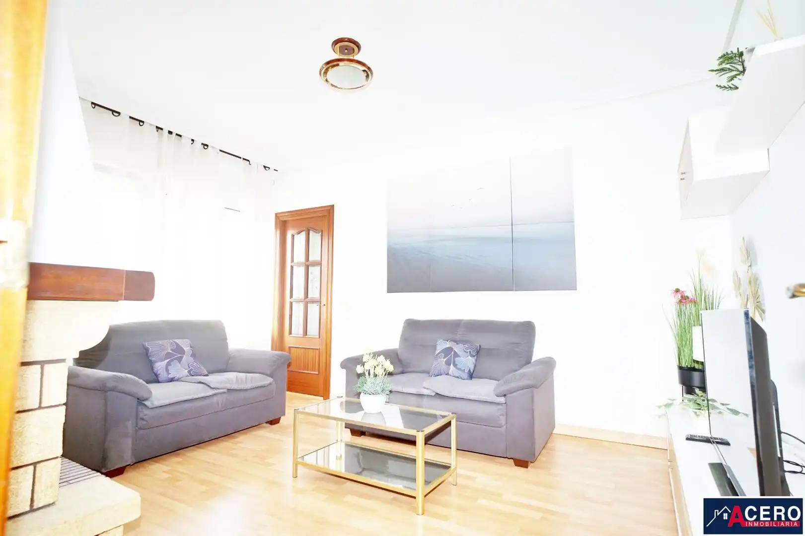 Sala de estar de Apartamento de alquiler en Piélagos