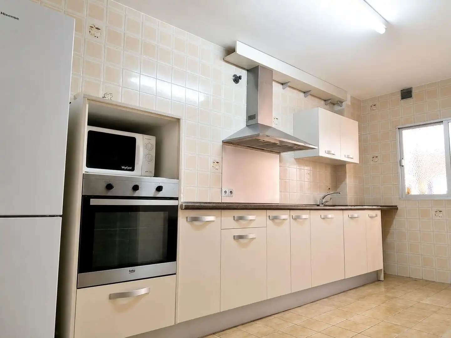 Cocina de Piso de alquiler en Granada con Terraza y Amueblado