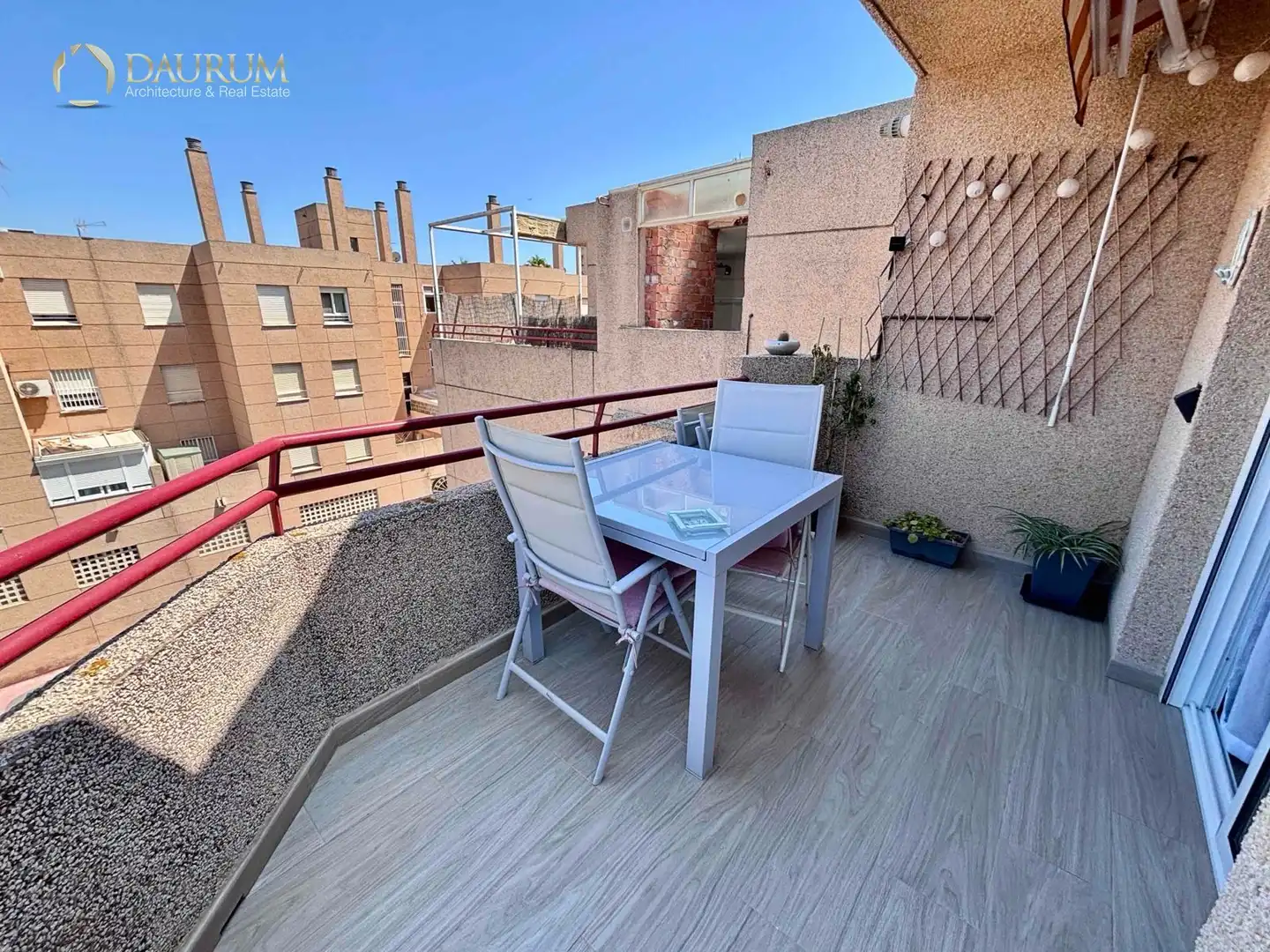 Terrasse von Dachboden zum Verkauf in Málaga mit Klimaanlage, Terrasse und Abstellraum