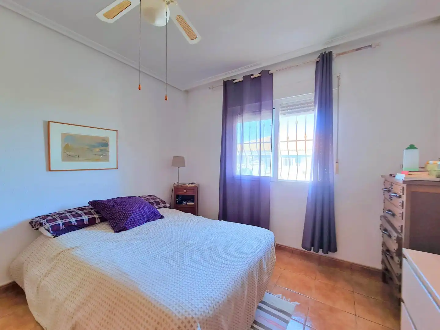 Habitación de Casa adosada en venta en Cartagena con Terraza, Amueblado y Piscina comunitaria