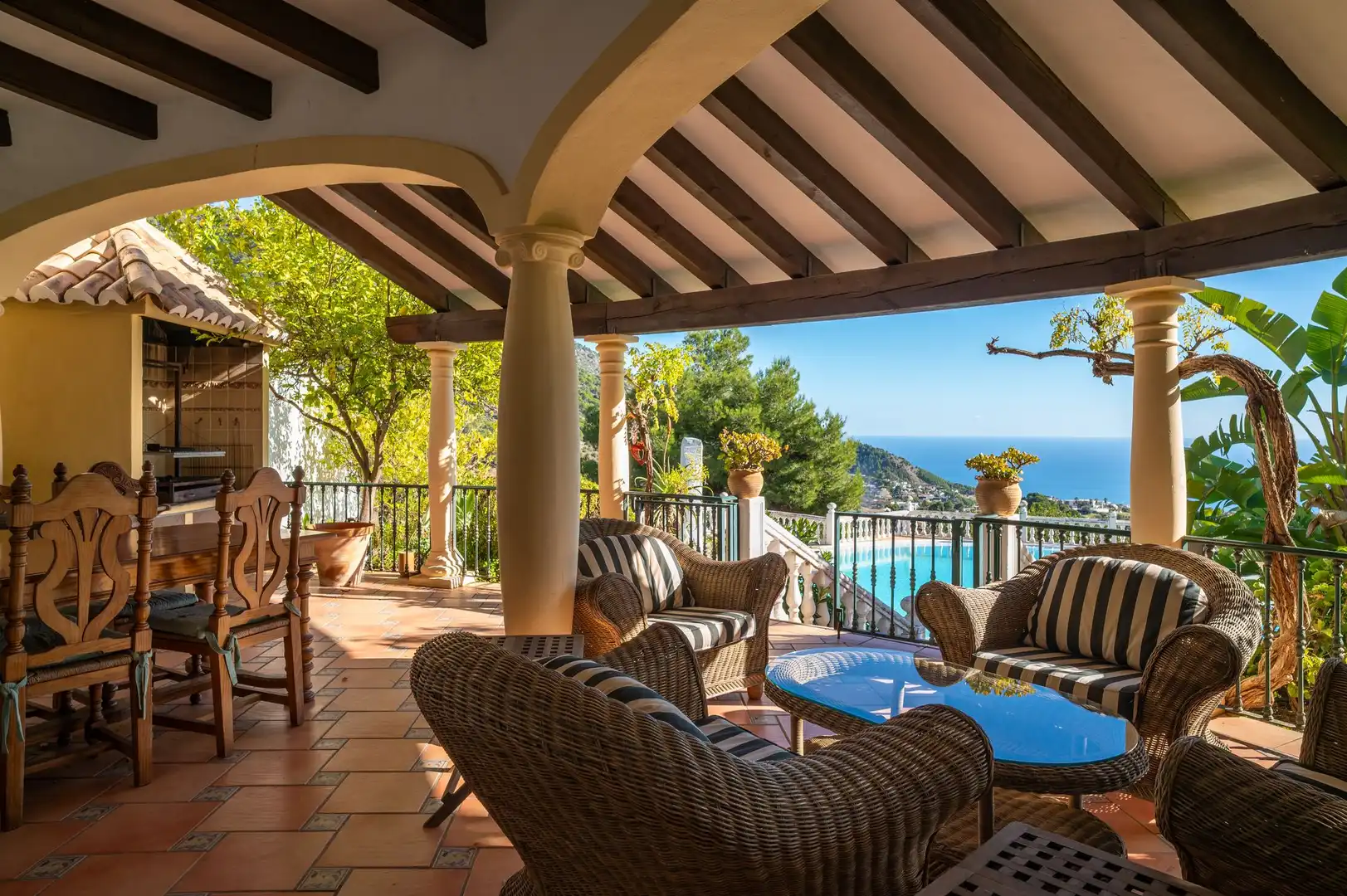 Terrassa de Casa o xalet en venda en Mijas amb Terrassa