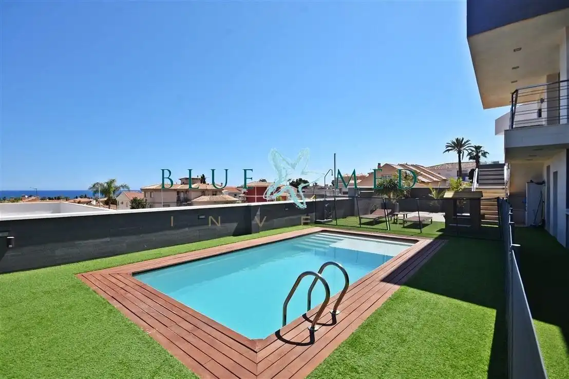 Piscina de Casa o chalet en venta en Mazarrón con Aire acondicionado, Calefacción y Jardín privado