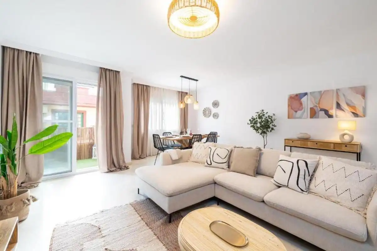 Living room of Flat for sale in Mijas  with Terrace