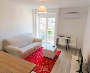 Living room of Apartment to rent in  Madrid Capital  with Air Conditioner, Heating and Parquet flooring