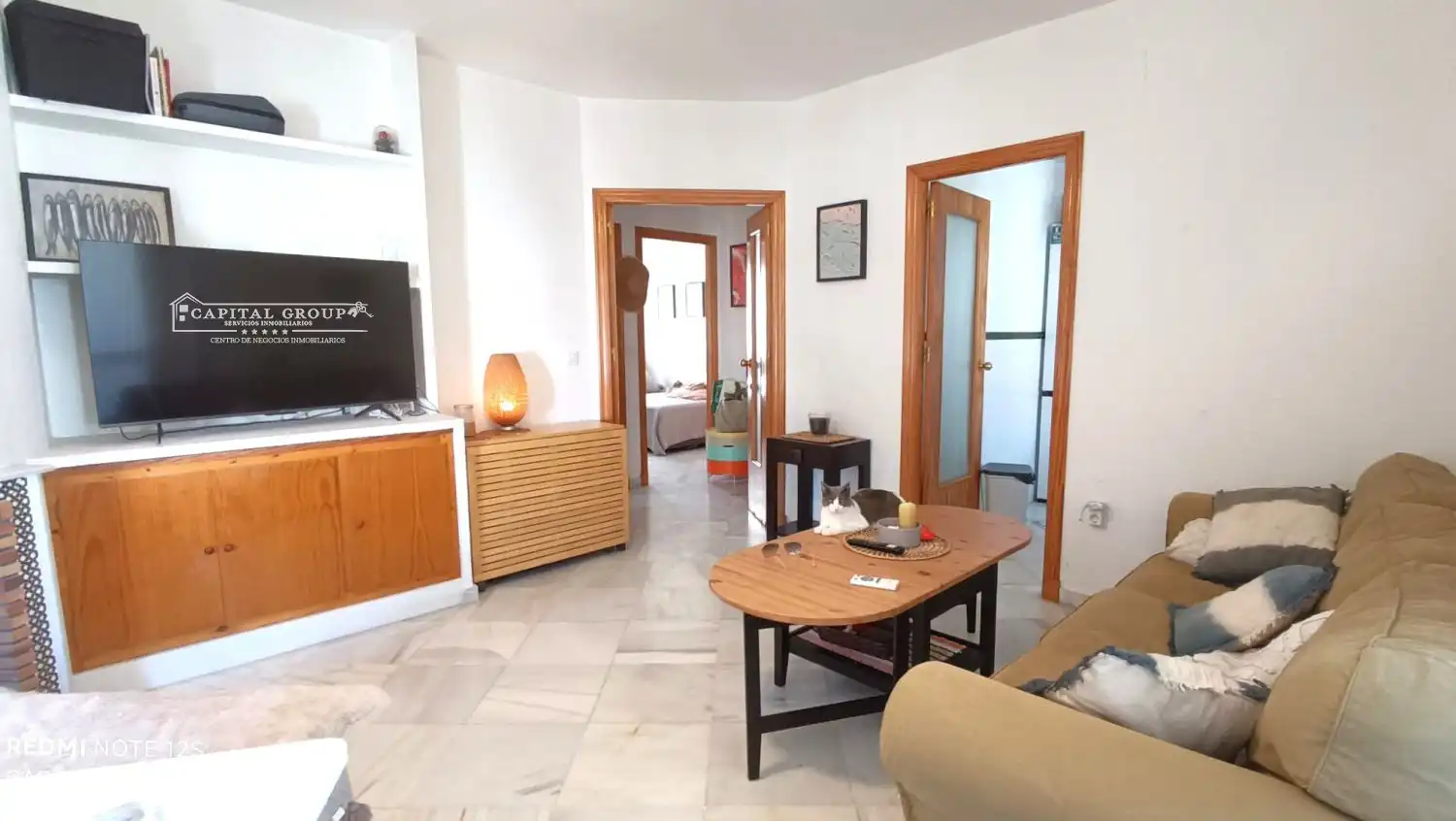 Sala de estar de Piso en venta en El Rompido con Terraza, Amueblado y Horno