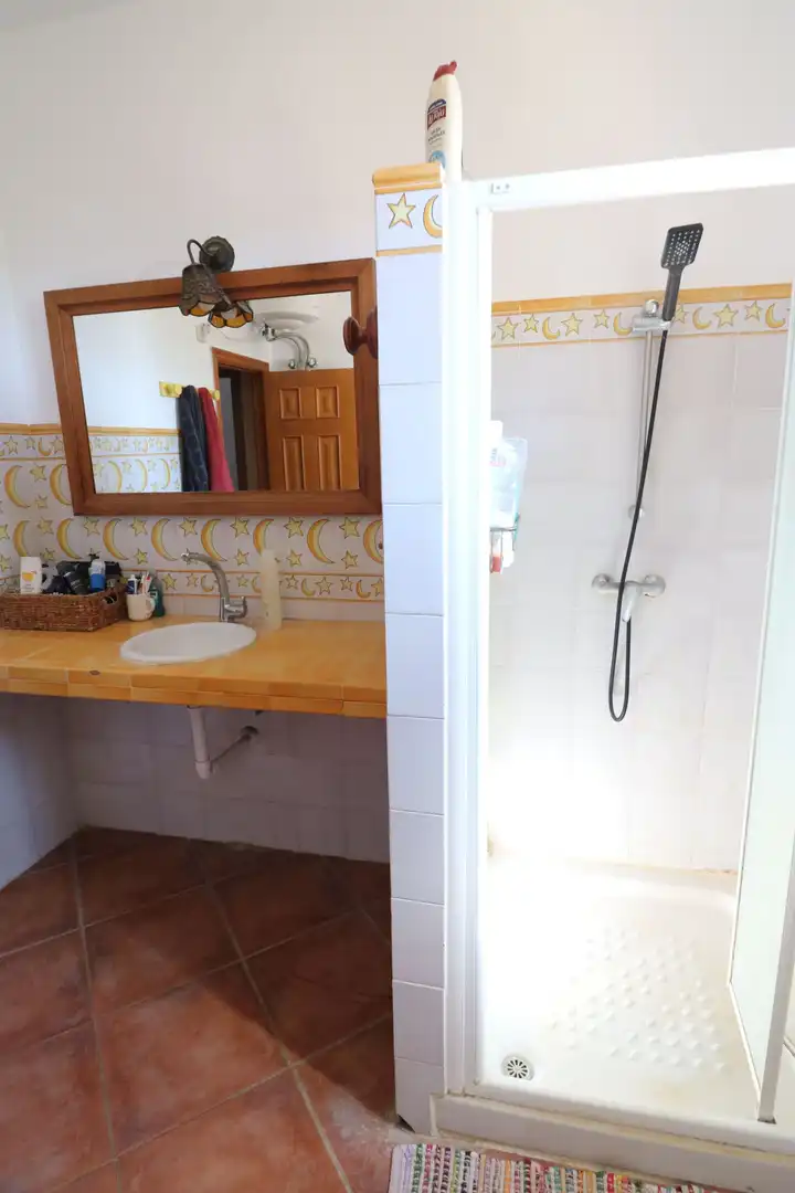 Baño de Casa o chalet en venta en Dos Hermanas con Aire acondicionado, Calefacción y Jardín privado