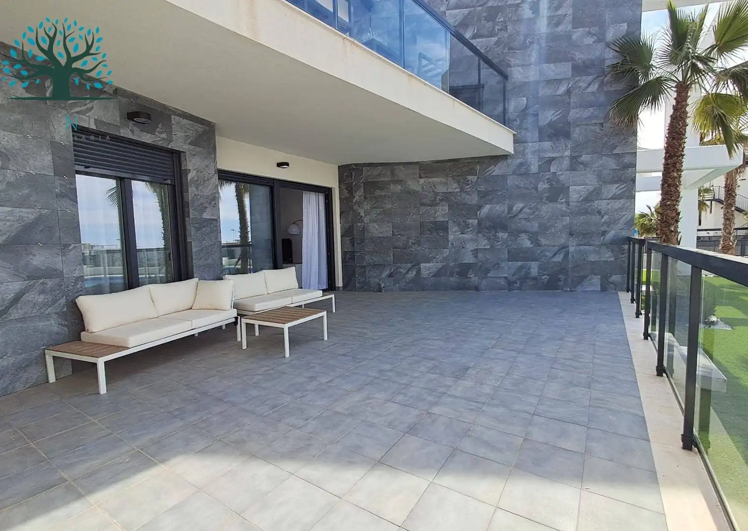 Terrassa de Apartament en venda en Mazarrón amb Calefacció, Jardí privat i Terrassa