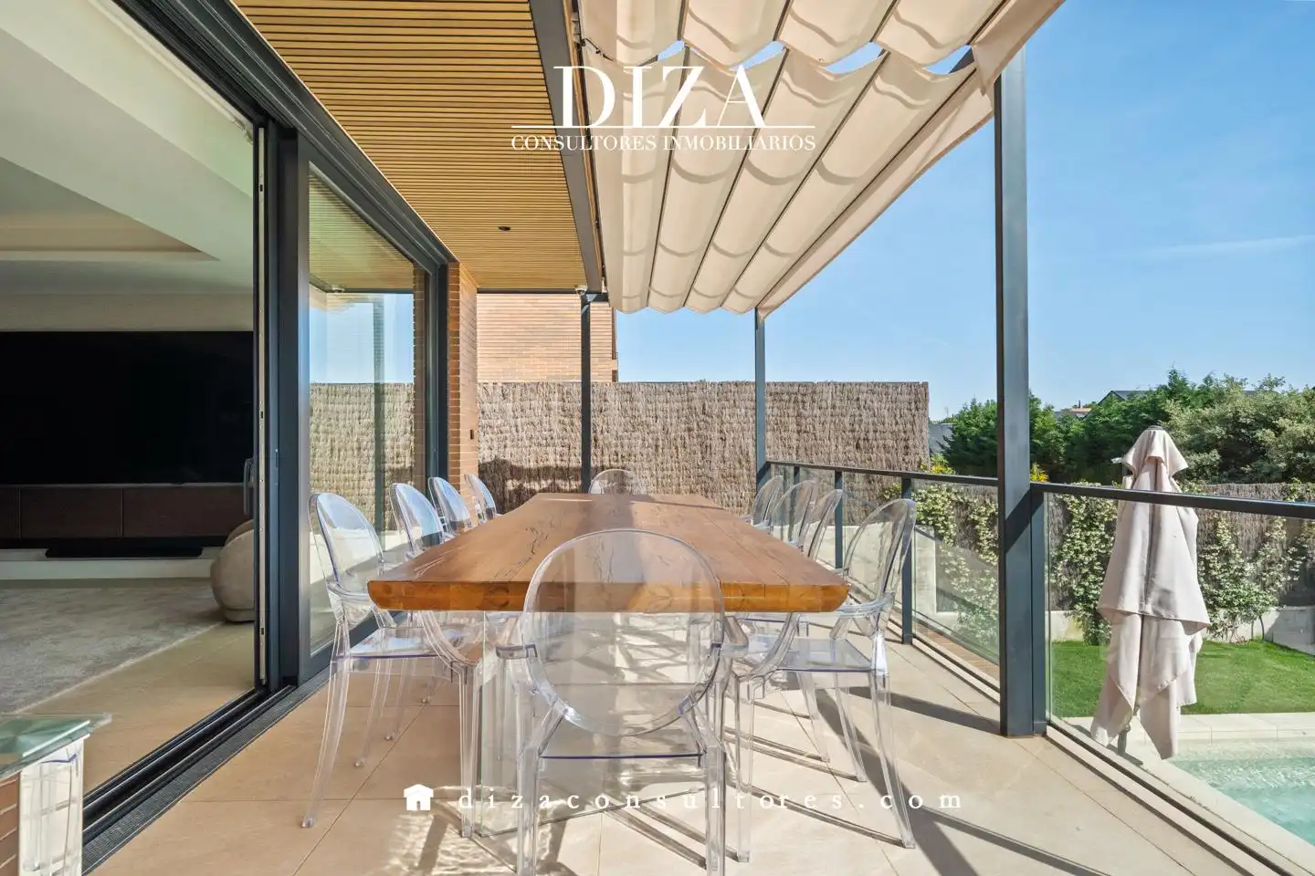 Terrace of Houses for sale in Las Rozas de Madrid  with Air Conditioner, Heating and Private garden