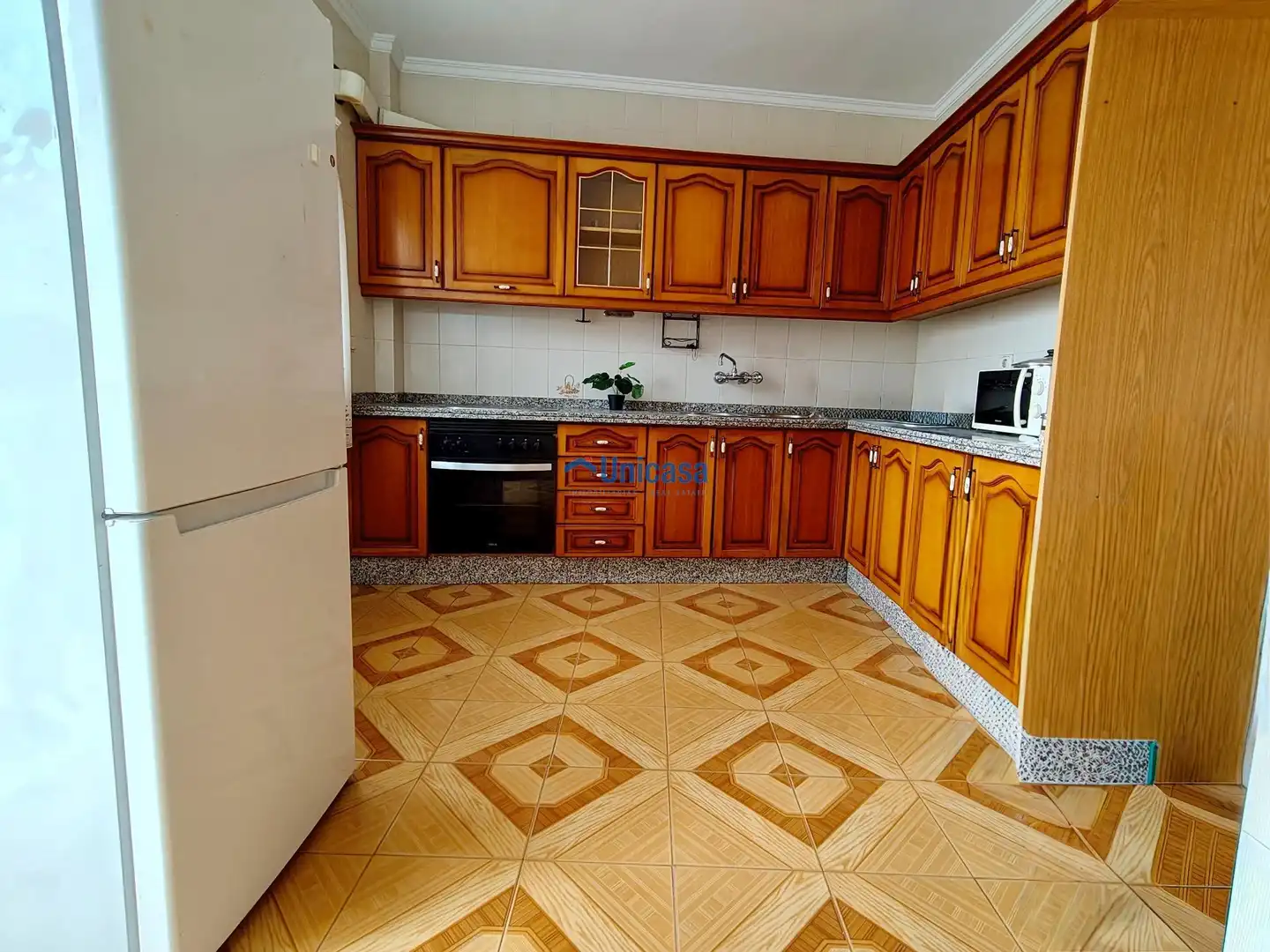 Kitchen of Flat for sale in Málaga  with Air Conditioner, Terrace and Furnished